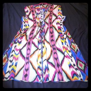 ASOS Cruve Multi-Colored Swimsuit Cover-Up